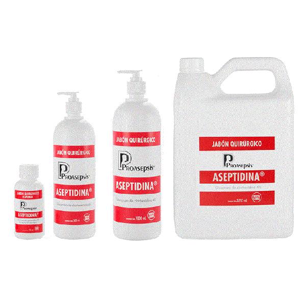 Gluconato de clorhexidina al 4% (Aseptidina)