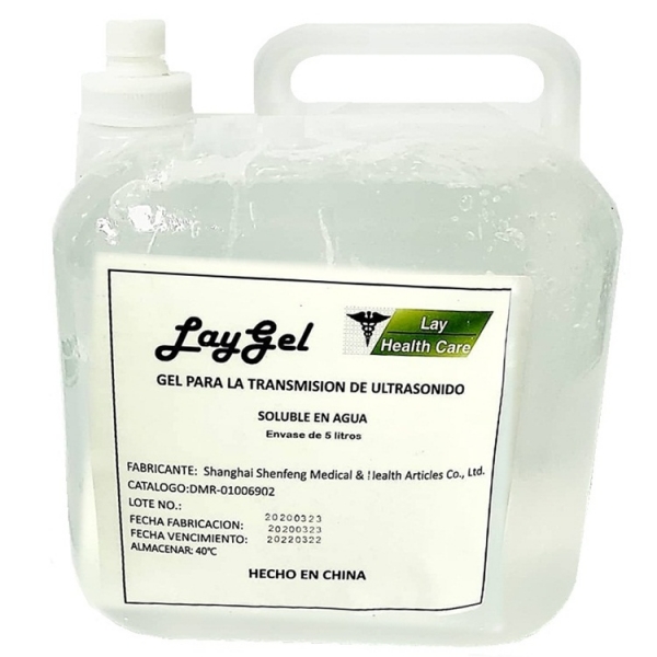 Gel para ultrasonido de 5 l