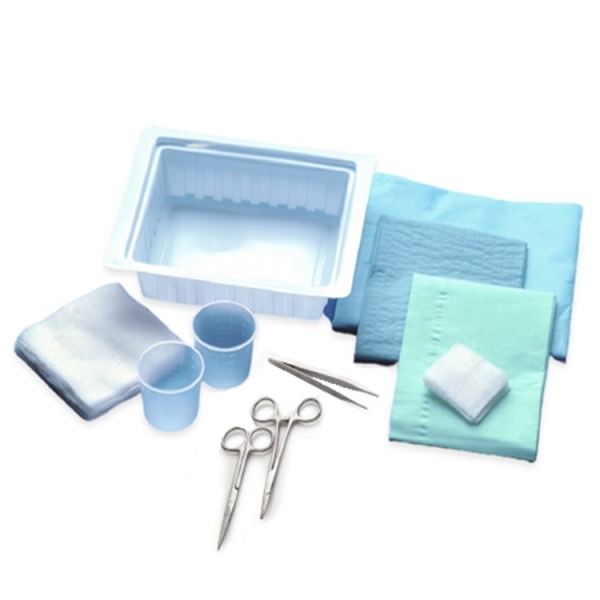 Set desechable para cirugía menor (suturas)