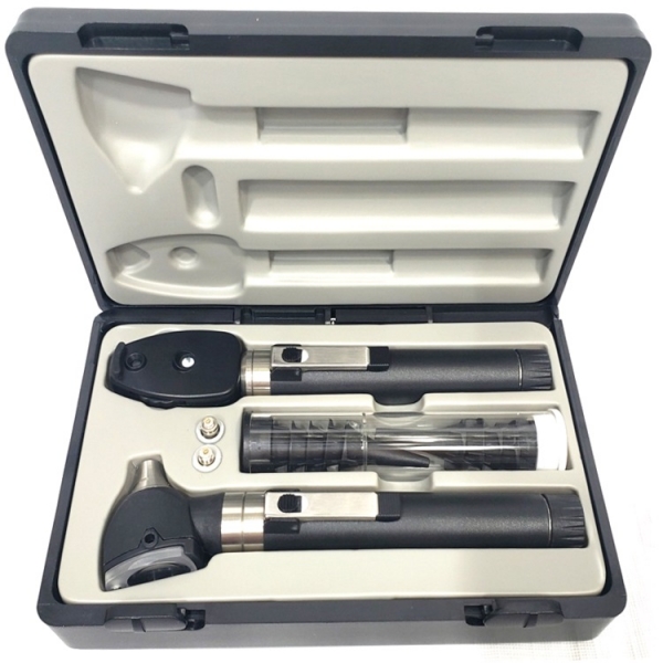Set diagnóstico de bolsillo (otoscopio - oftalmoscopio)