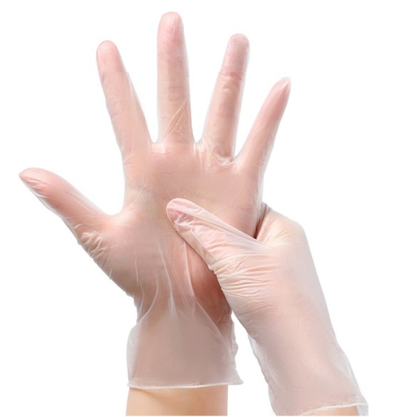Guantes desechables de vinilo (caja de 100)